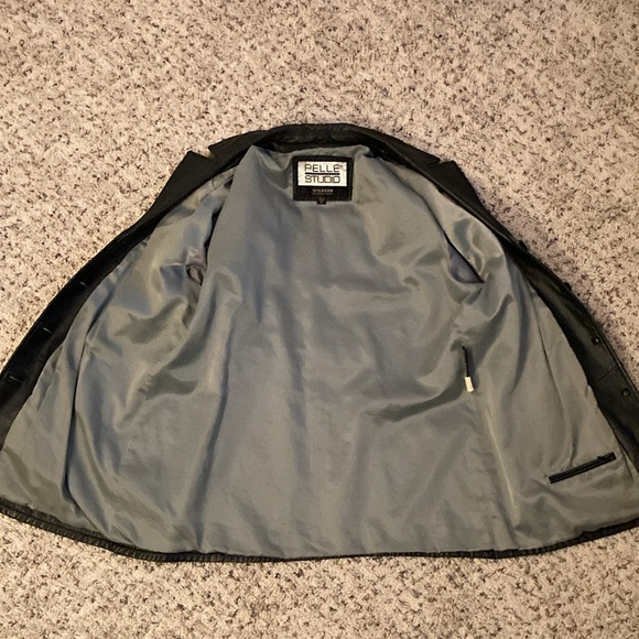 Wilson’s Leather Pelle Studio genuine leather trench coat - Picture 5 of 8